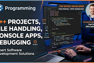 write, debug, and fix cpp programs