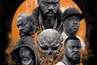 design professional rap and hip hop album cover art