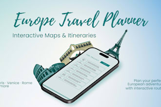 create a custom europe travel itinerary for you
