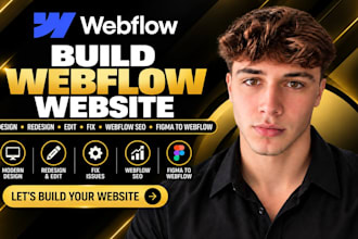 build webflow website design redesign edit fix webflow seo figma to webflow