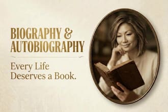 be your biography and memoir writer