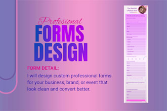 design modern survey forms