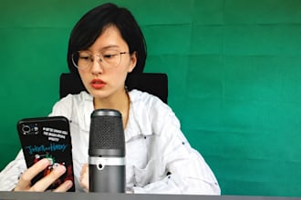 do voice over, voice acting, or audiobook recording