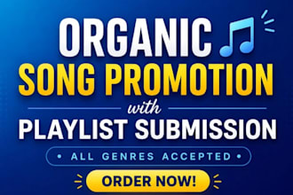 submit your track to playlist curators for song promotion, playlist submission