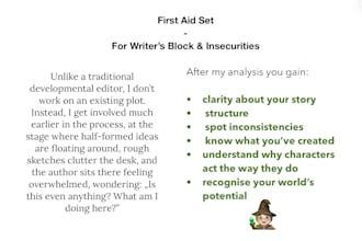 help you overcome writer block and self doubt