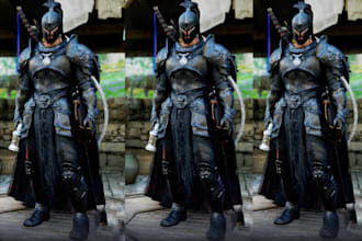 do custom creation cosplay fantasy knight cosplay armor, medieval armor props