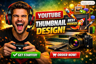 create high quality youtube thumbnails