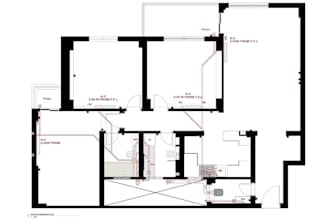 develop demolish house plan, floor finish plan,tile design, construction drawing