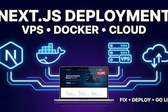 fix and deploy your next js app on vps, docker, or cloud