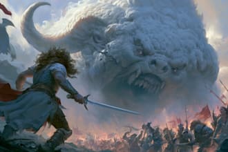 draw your dnd character, fantasy oc, rpg hero or villain