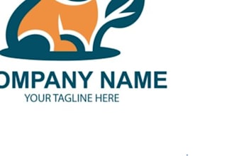 create professional dog logo design