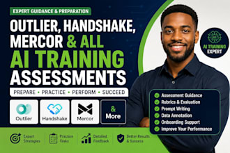 do outlier, handshake, mercor, all ai training assessments