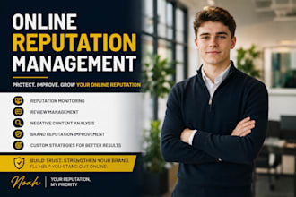manage and improve your online reputation professionally