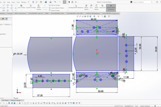 create laser cutting dxf files sketches using solidworks