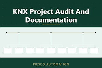 audit your knx ets project and write the handover documentation