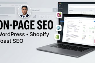 do on page SEO for wordpress and shopify