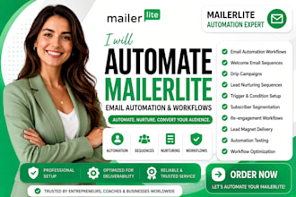 setup mailerlite email automation workflow sequences mailerlite email campaign