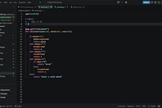 build a python automation script for your business