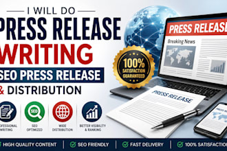 do press release writing, SEO press release and distribution
