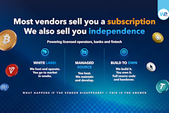 demo and scope a white label crypto exchange platform