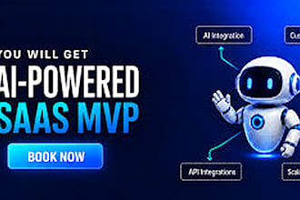 build scalable ai saas, mvp development and full web app