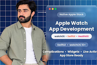 develop apple watch app with swiftui for ios and watchos