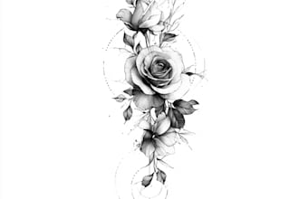 draw minimalist line art single line art illustration