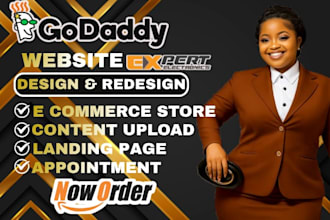 develop godaddy website design godaddy website redesign godaddy airo