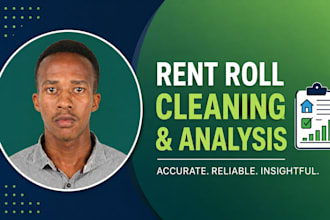 clean, audit and analyse your real estate rent roll