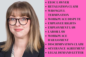 employment and civil litigation lawyer for lawsuits, contracts, eeoc,retaliation