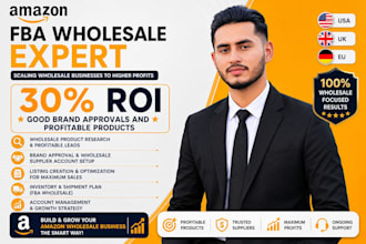 be your amazon fba wholesale VA for product research