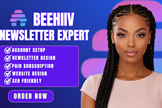 setup beehiiv newsletter, beehiiv landing page, beehiiv website management