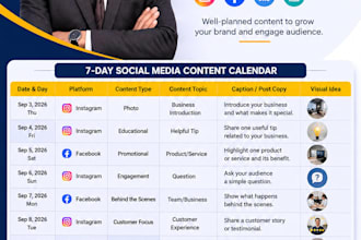 create social media posts and captions
