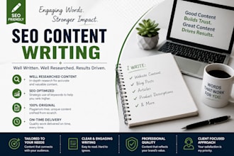 write engaging content and blog posts