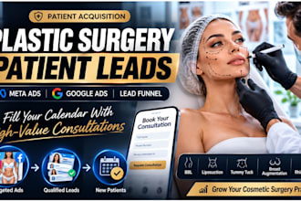 facial plastic surgery leads cosmetic surgery leads cosmetic surgery marketing