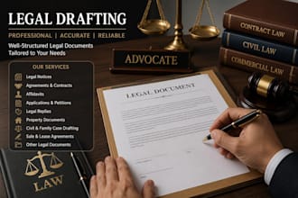 legal drafting for agreements and tanancy agreement