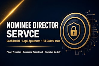 provide nominee director service for your company