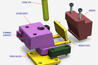 design sliders and lifters for complex injection molds