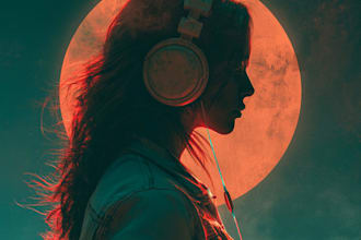 design unique music cover art