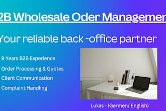 be your virtual assistant for b2b wholesale operations