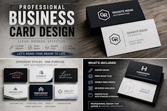 create and design business cards