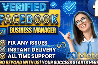 create a verified facebook business manager and ads account