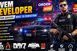 build custom fivem server esx qbcore fivepd server setup lspdfr