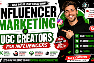 find influencers and ugc creators for influencer marketing outreach influencers