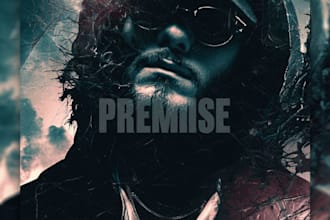 design music album cover , single or mixtape artwork