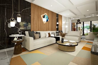 design 3d interior, rendering, and modeling for your apartment, house, villa