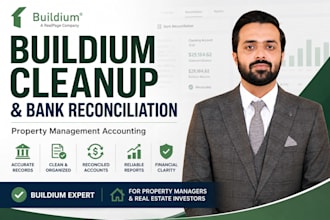 do buildium cleanup and bank reconciliation
