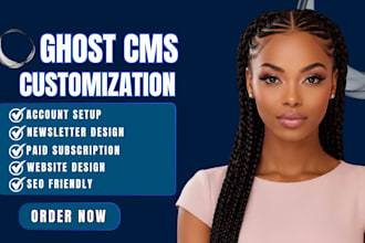 do ghost cms website customization, clone ghost, blog setup, ghost newsletter