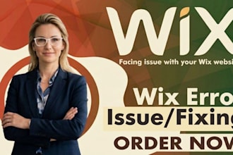 fix wix website bugs, errors, and velo code issues
