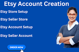 do etsy account creation and etsy seller store